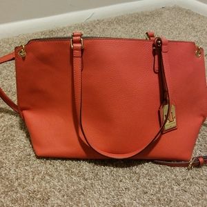 RLL Leather Purse w Handles & Crossbody